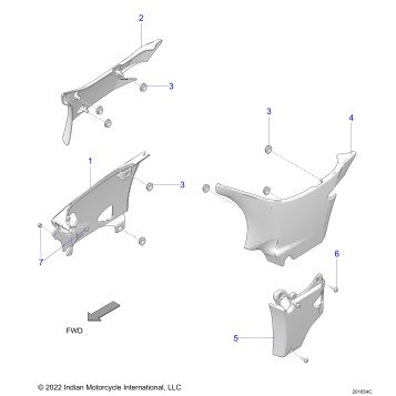BODY, SIDE COVERS - N24TRABB/TRPBB ALL OPTIONS (201654C)