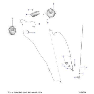 ELECTRICAL, AUDIO SYSTEM, STANDARD - N26LFRRR ALL OPTIONS (202250C)