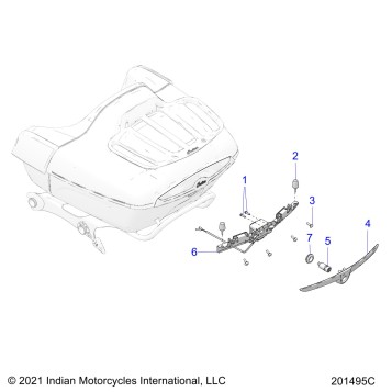 BODY, TRUNK LOCK - N24LDGRR/LDHRR ALL OPTIONS (201495C)