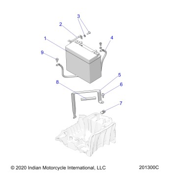 ELECTRICAL, BATTERY - N24DBABH/DBFBH ALL OPTIONS (201300C)