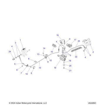 BRAKES, REAR ASM., W/ABS - N26DSDBH/DSGBH ALL OPTIONS (202285C)