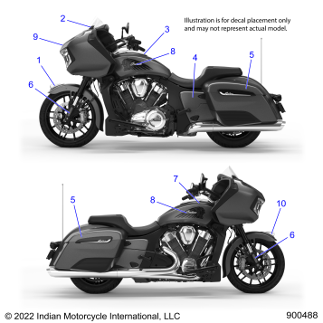 BODY, DECALS/EMBLEMS - N24LCBRR ALL OPTIONS (900488)