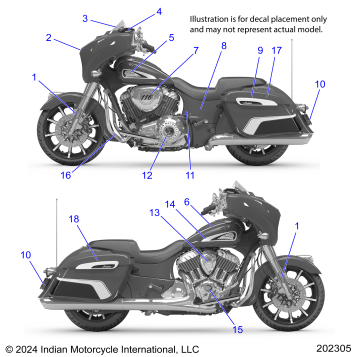 BODY, EMBLEMS/DECALS - N25TCABB/TCPBB ALL OPTIONS (202305)