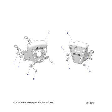 BODY, SIDE COVERS, IGN./THERMOSTAT - N22MTC00/MTD00 ALL OPTIONS (201584)