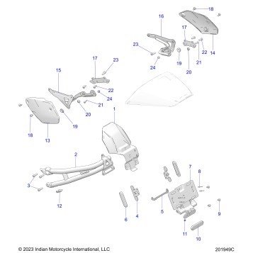 BODY, REAR - N24RZV22/FZV22 (201949C)