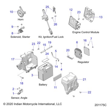 ELECTRICAL, COMPONENTS 1 - N22RZA22/RZS25/RTE25 (201175C)