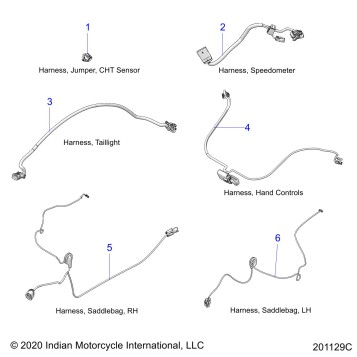 ELECTRICAL, WIRE HARNESS 2 - N21THAAA ALL OPTIONS (201129C)