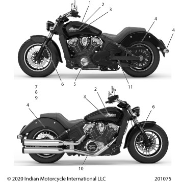 BODY, EMBLEMS/DECALS - N21MSA00/MSB00 ALL OPTIONS (201075)