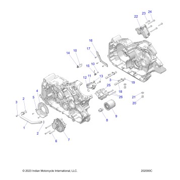 ENGINE, OIL SYSTEM - N25SCB76/SCC76/SCD76/SCF76 (202000C)