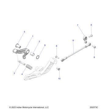DRIVE TRAIN, SHIFT PEDAL and LINKAGE - N26SBC61/SBV61 (202073C)