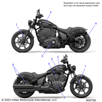 BODY, DECALS/EMBLEMS/BADGES - N24DMBAG/DMCAG ALL OPTIONS (900792)