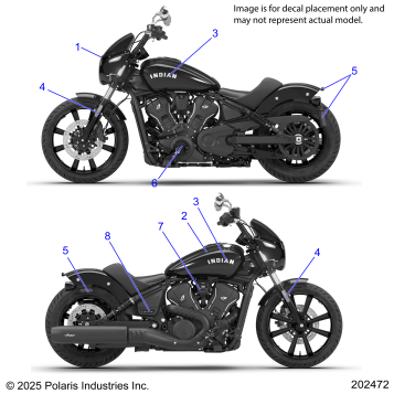 BODY, EMBLEMS/DECALS - N26SSB61/SSC61 (202472)