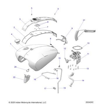 FUEL SYSTEM, FUEL TANK ASM. - N26SBC61/SBV61 (202420C)
