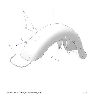 BODY, FENDER, FRONT - N24TKABB/TKPBB ALL OPTIONS (201675C)