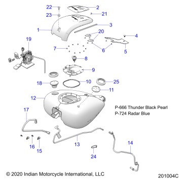 FUEL SYSTEM, FUEL TANK ASM. - N21TCABB ALL OPTIONS (201004C)