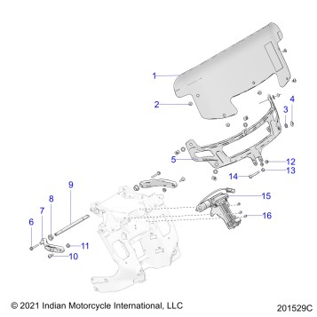 BODY, WINDSHIELD - N22LCERR ALL OPTIONS (201529C)