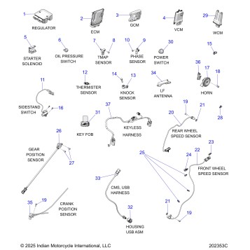 ELECTRICAL, COMPONENTS - N26SHD76 (202353C)