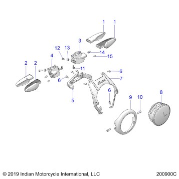 ELECTRICAL, FORWARD LIGHTING - N20RTA22/RUA24 (200900C)
