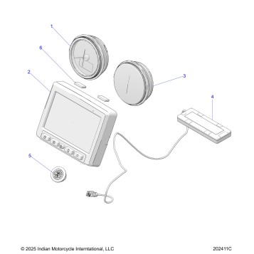 ELECTRICAL, INSTRUMENT CLUSTER - N26LC4SS/LC6SS ALL OPTIONS (202411C)