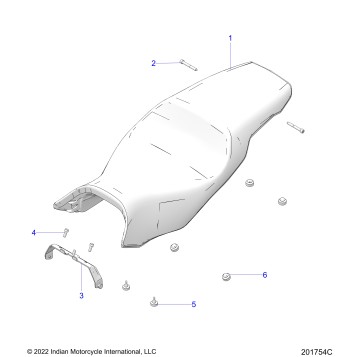 BODY, SEAT - N24RTT22 (201754C)