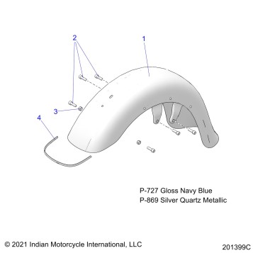 BODY, FENDER, FRONT - N22TCABB ALL OPTIONS (201399C)