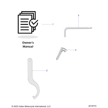REFERENCES, OWNERS MANUAL, TOOLS - N25SCB76/SCC76/SCD76/SCF76 (201977C)