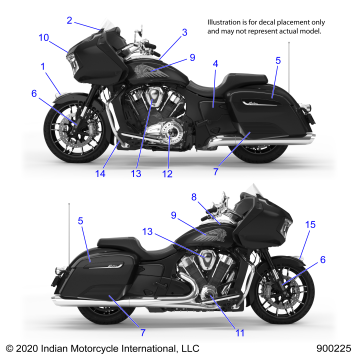 BODY, DECALS/EMBLEMS - N21LCARR ALL OPTIONS (900225)