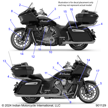 BODY, DECALS/EMBLEMS - N25LDLSS ALL OPTIONS (901129)