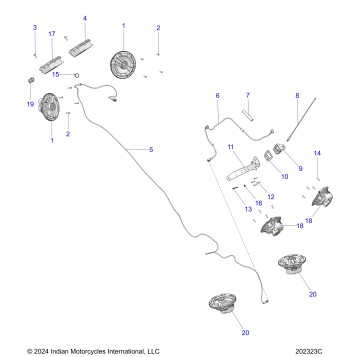 ELECTRICAL, AUDIO SYSTEM, PREMIUM - N26LDXSS ALL OPTIONS (202323C)