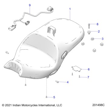 BODY, SEAT (HEATED) - N22LDFRR ALL OPTIONS (200699C)