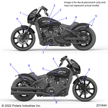BODY, EMBLEMS/DECALS - N24MTC00/MTD00/NTC00 ALL OPTIONS (201844)