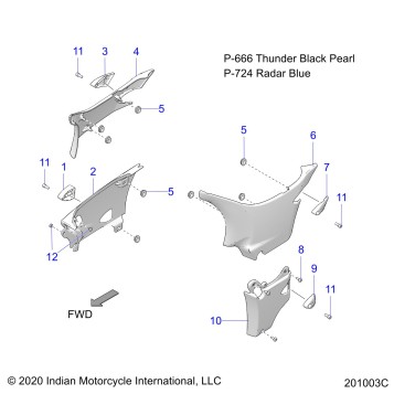 BODY, SIDE COVERS - N21TCABB ALL OPTIONS (201003C)