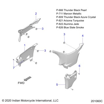 BODY, SIDE COVERS - N21TRABB ALL OPTIONS (201060C)