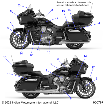 BODY, DECALS/EMBLEMS - N24LDGRR/LDHRR ALL OPTIONS (900787)
