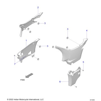 BODY, SIDE COVERS - N24THAAA ALL OPTIONS (201689C)