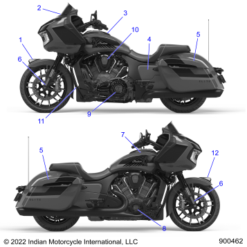 BODY, DECALS/EMBLEMS - N22LCERR ALL OPTIONS (900462)