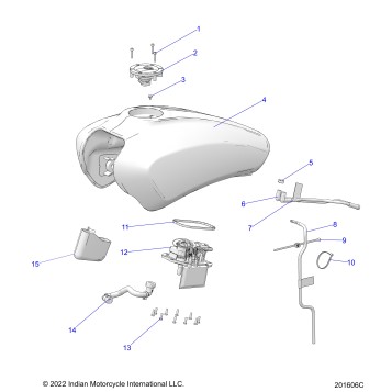 FUEL SYSTEM, FUEL TANK ASM. - N22MSA11/MSB11 ALL OPTIONS (201606C)