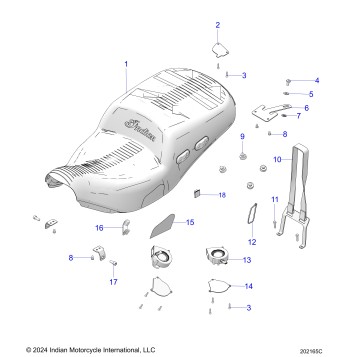 BODY, SEAT ASM - N25TKDBB/TK9BB ALL OPTIONS (202165C)