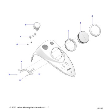 ELECTRICAL, INSTRUMENT CLUSTER - N22THAAA ALL OPTIONS (201114C)