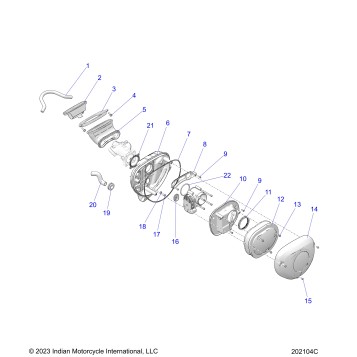 ENGINE, AIR INTAKE SYSTEM - N24TKEBB ALL OPTIONS (200766C)