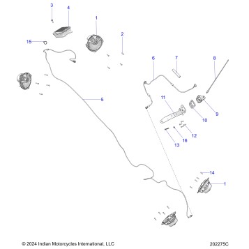 ELECTRICAL, AUDIO SYSTEM, STANDARD - N26LG4SS ALL OPTIONS (202275C)