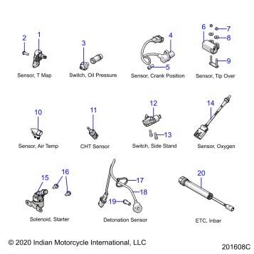 ELECTRICAL, COMPONENTS 2 - N22TCABB ALL OPTIONS (201608C)