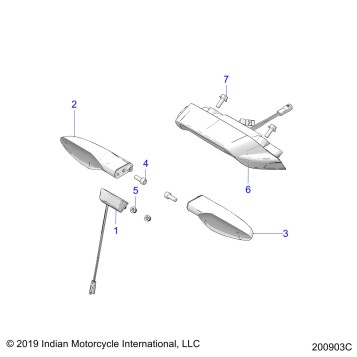 ELECTRICAL, REAR LIGHTING - N20RTR25 (200903C)