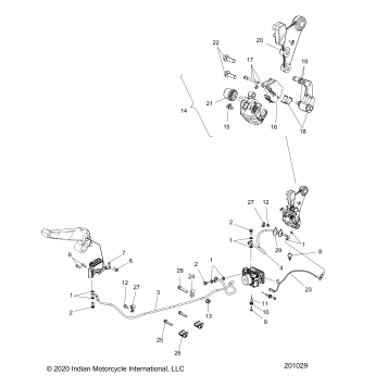BRAKES, REAR ASM., W/ABS - N21MTA00/MTG00 (201029)