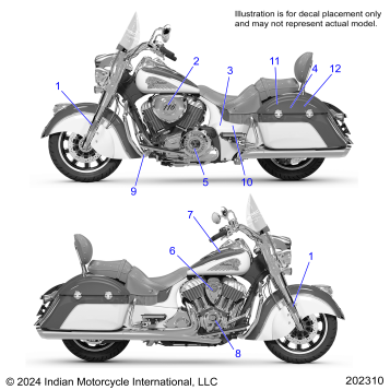 BODY, EMBLEMS/DECALS - N25THEBB ALL OPTIONS (202310)