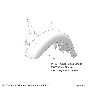 BODY, FENDER, FRONT - N21TJDBB/N21TJDDB (201207C)