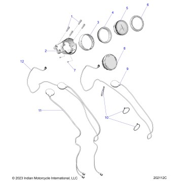 ELECTRICAL, SPEEDOMETER - N25SCB76/SCC76/SCD76/SCF76 (202112C)
