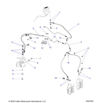BRAKES, FRONT ASM. - N26SSE77 (202334C)