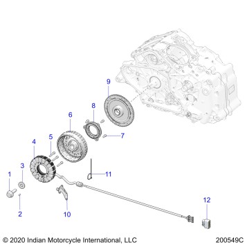 ELECTRICAL, STATOR - N22RZA22/RZS25/RTE25 (200549C)