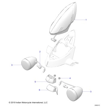 ELECTRICAL, TURN SIGNAL, REAR AND TAILLIGHT - N22THAAA ALL OPTIONS (200631C)